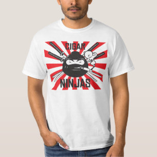 T-shirt Chemise de Ninja de cigare
