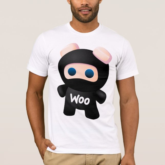 T-shirt Chemise de Ninja (hommes adaptés) (Devant)