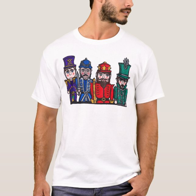 T-shirt Chemise de Noël (Devant)