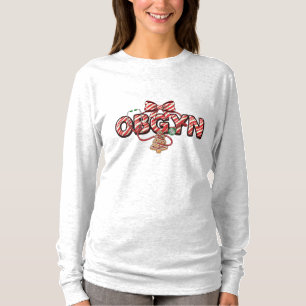 T-shirt Chemise de Noël à manches longues OBGYN