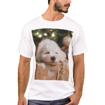 Chemise de Noël avec jolie conception Chien