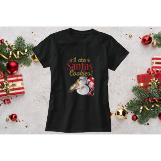 T-shirt Chemise de Noël Colibri-J'ai mangé les biscuits de