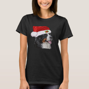 T-shirt Chemise de Noël de la Montagne bernoise Chien Noël