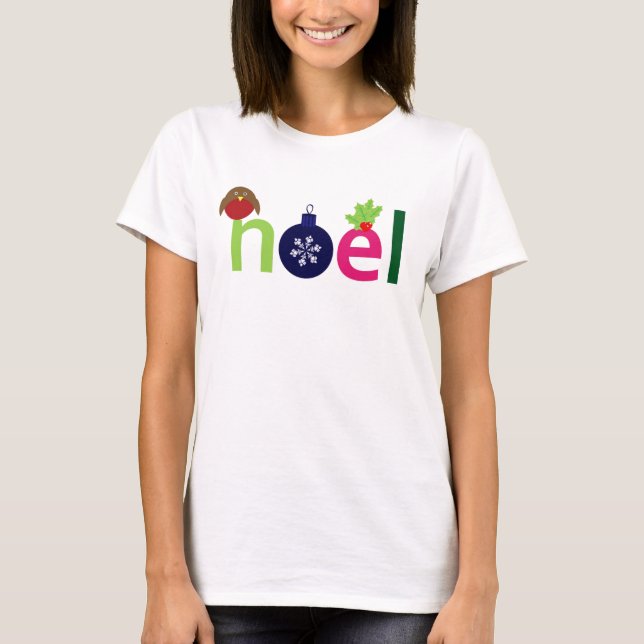 T-shirt Chemise de Noël de Noel (Devant)