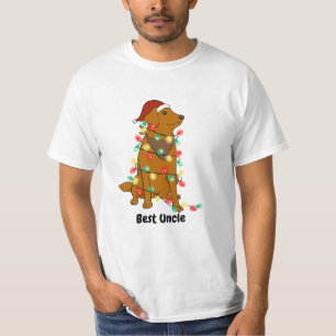 T-shirt Chemise de Noël du meilleur oncle