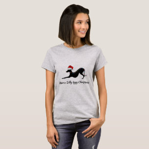 T-shirt Chemise de Noël italienne Greyhound.