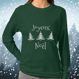 T-shirt Chemise de Noël Joyeux Noël