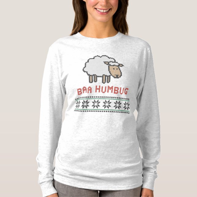 T-shirt Chemise de Noël Laid Scrooge (Devant)