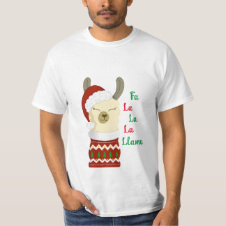 T-shirt Chemise de Noël Llama