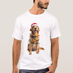T-shirt Chemise de Noël pour chien, chemise de Noël pour r