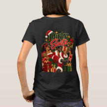 Chemise de Noël pour femmes afro-américaines Dirty
