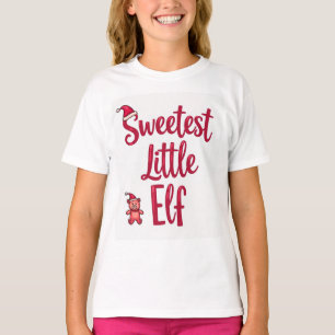 T-shirt Chemise de Noël pour le plus mignon des lutins :