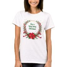 Chemise de Noël Woof Woof - Texte personnalisable