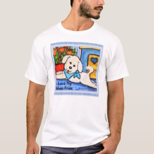 T-shirt Chemise de nuit d'amour de chien de Bichon
