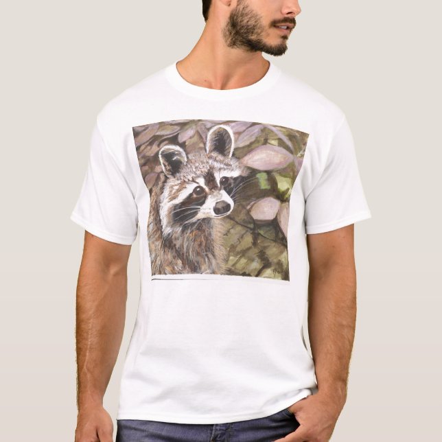 T-shirt Chemise de nuit de raton laveur (Devant)