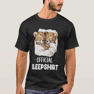 T-shirt Chemise de nuit officielle amateurs de guépard dor