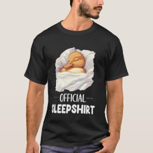 T-shirt Chemise de nuit officielle Canard endormi mignon A