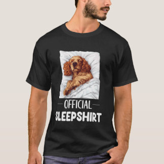 T-shirt Chemise de nuit officielle Cocker Spaniel Amoureux
