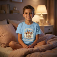Chemise de nuit officielle Girafe mignonne endormi