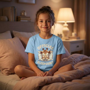 T-shirt Chemise de nuit officielle Girafe mignonne endormi