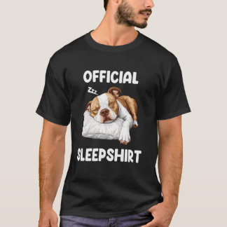T-shirt Chemise de nuit officielle Pitbull Cute Pittie Amo