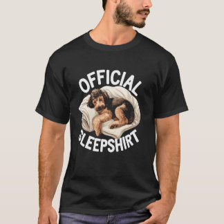 T-shirt Chemise de nuit officielle pour maman de caniche 