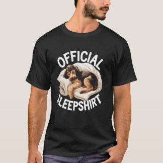 T-shirt Chemise de nuit pour maman de caniche officielle