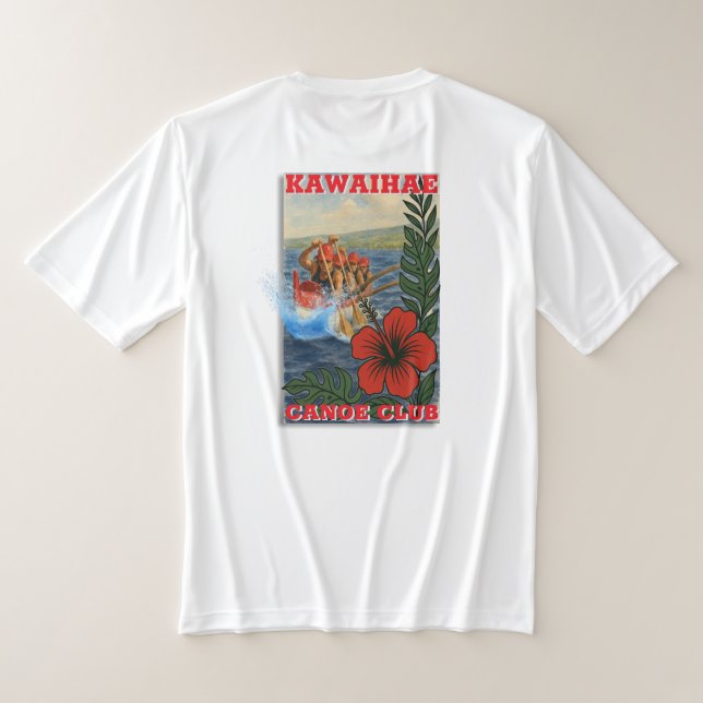 T-shirt Chemise de pagayage KCC Unisex (Couchage Retour)