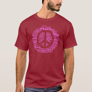 T-shirt Chemise de paix - choisir style & couleur