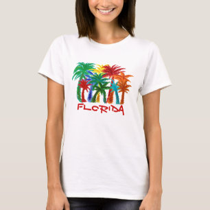 T-shirt Chemise de palmier de la Floride
