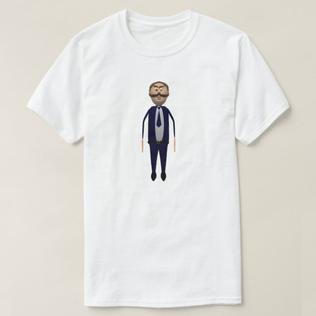 T-shirt Chemise de papa (Design devant)