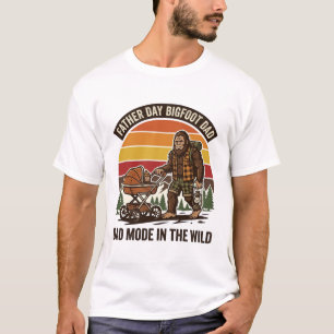 T-shirt Chemise de Papa Bigfoot Fête des Pères Camping Lég
