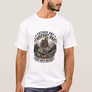 T-shirt Chemise de Papa Bigfoot pour la Fête des Pères Mod