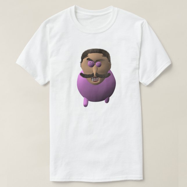 T-shirt Chemise de papa de porc (Design devant)