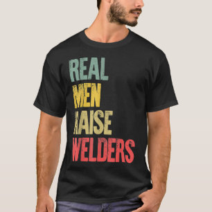 T-shirt Chemise de papa fier Les vrais hommes élèvent les