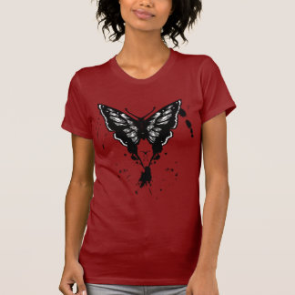 T-shirt Chemise de papillon avec le papillon peint