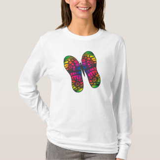 T-shirt Chemise de papillon d'étape fausse
