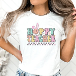 T-shirt Chemise de Pâques de l'enseignant Hoppy, Pâques