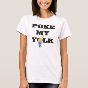 T-shirt Chemise de Pâques, Poke My Yolk