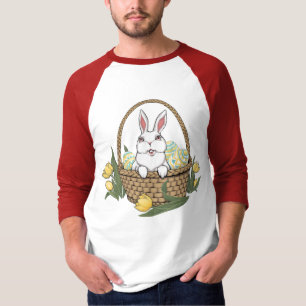T-shirt Chemise de Pâques pour femmes Jersey Pâques Lapin