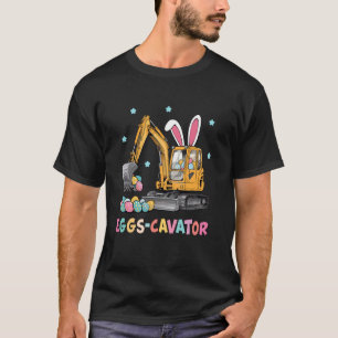 T-shirt Chemise de Pâques pour garçons et filles Eggs-Cava