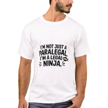 Chemise de parajuridique Ninja juridique | Cadeau