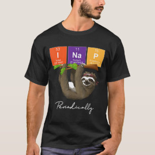 T-shirt Chemise de paresseux de science drôle Je fais la s