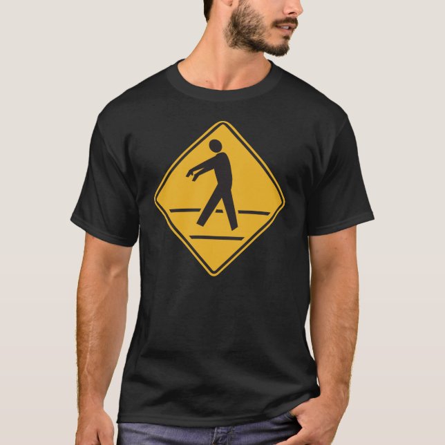 T-shirt Chemise de passage de Zombie (Devant)