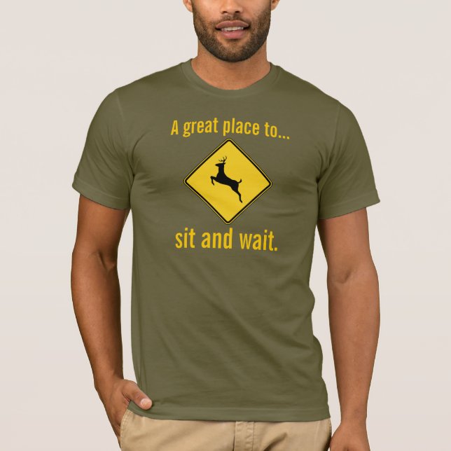 T-shirt Chemise de passage des cerfs (Devant)