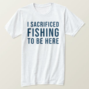 T-shirt Chemise de pêche amusante pour les hommes et les 