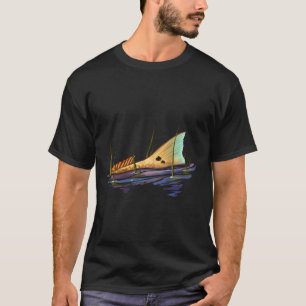 T-shirt Chemise de pêche au poisson tambour rouge Redfish