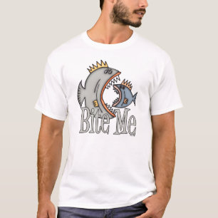 T-shirt Chemise de pêche Bite Me