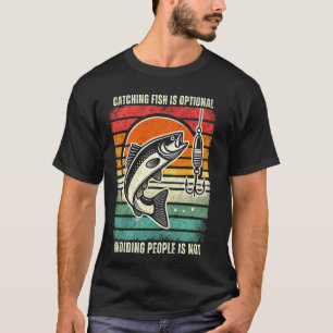 T-shirt Chemise de pêche drôle humour de pêcheur humour dr