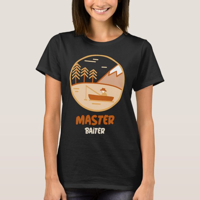 T-shirt Chemise de pêche Master Baiter (Devant)